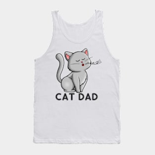 cat dad Tank Top